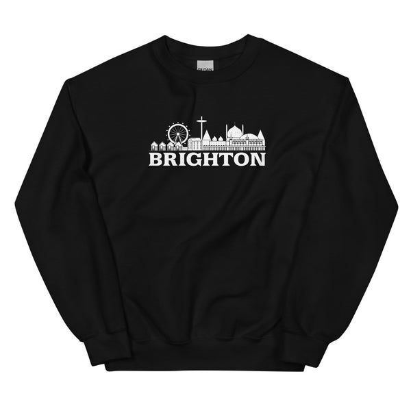 BRIGHTON SWEATSHIRT - WHITE LOGO