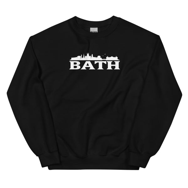 BATH SWEATSHIRT - WHITE LOGO