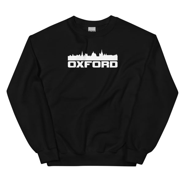 OXFORD SWEATSHIRT - WHITE LOGO