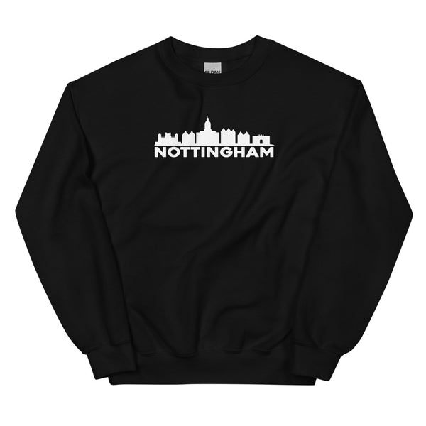 NOTTINGHAM SWEATSHIRT - WHITE LOGO