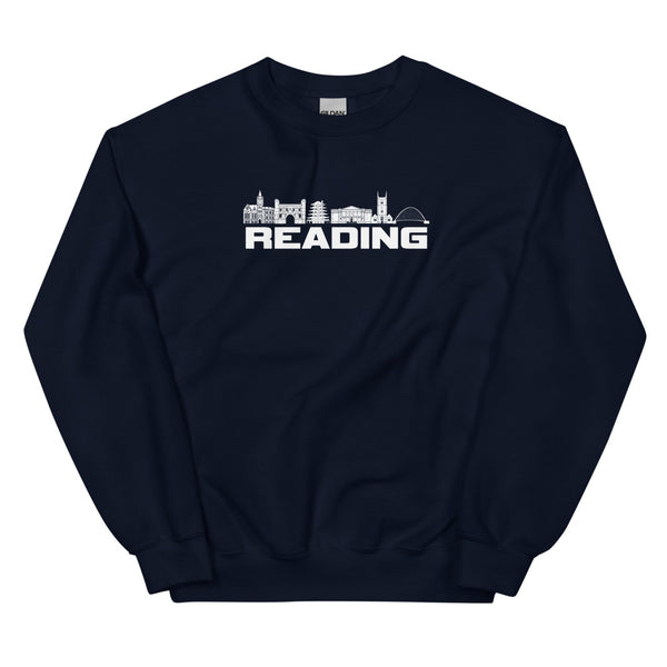 READING SWEATSHIRT - WHITE LOGO