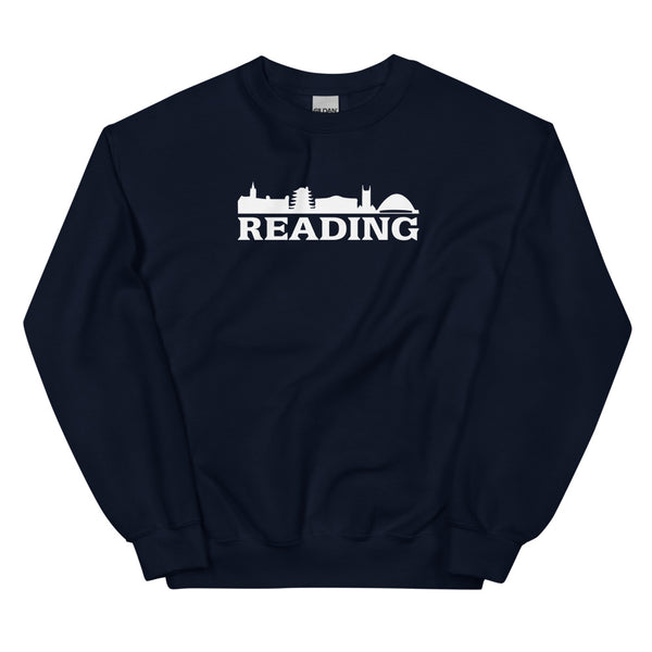 READING SWEATSHIRT - WHITE LOGO