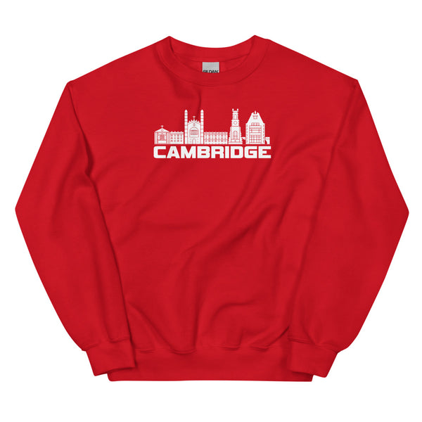 CAMBRIDGE SWEATSHIRT - WHITE LOGO