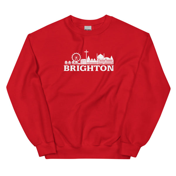 BRIGHTON SWEATSHIRT - WHITE LOGO