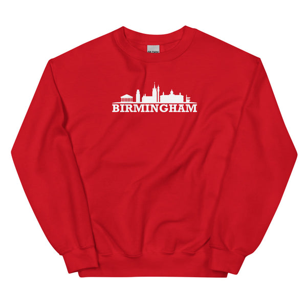 BIRMINGHAM SWEATSHIRT - WHITE LOGO