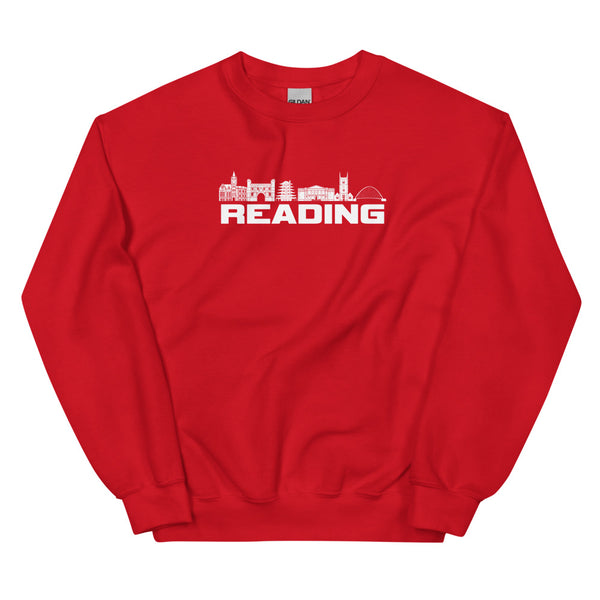 READING SWEATSHIRT - WHITE LOGO