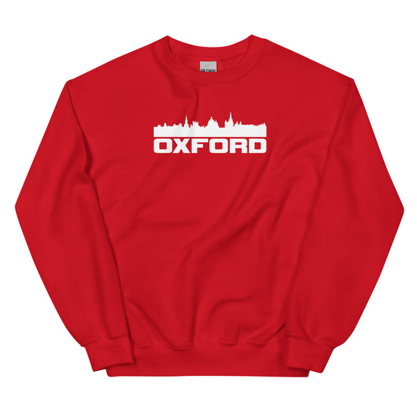 OXFORD SWEATSHIRT - WHITE LOGO