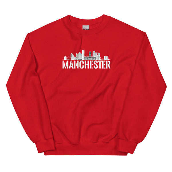 MANCHESTER SWEATSHIRT - WHITE LOGO