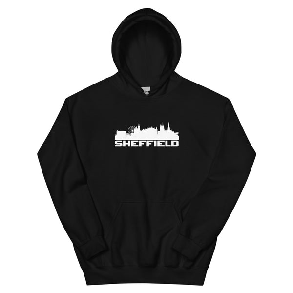 SHEFFIELD HOODIE - WHITE LOGO