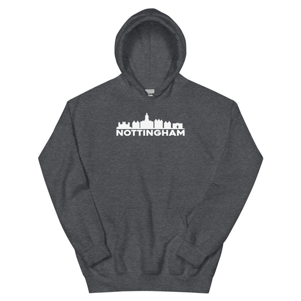 NOTTINGHAM HOODIE - WHITE LOGO