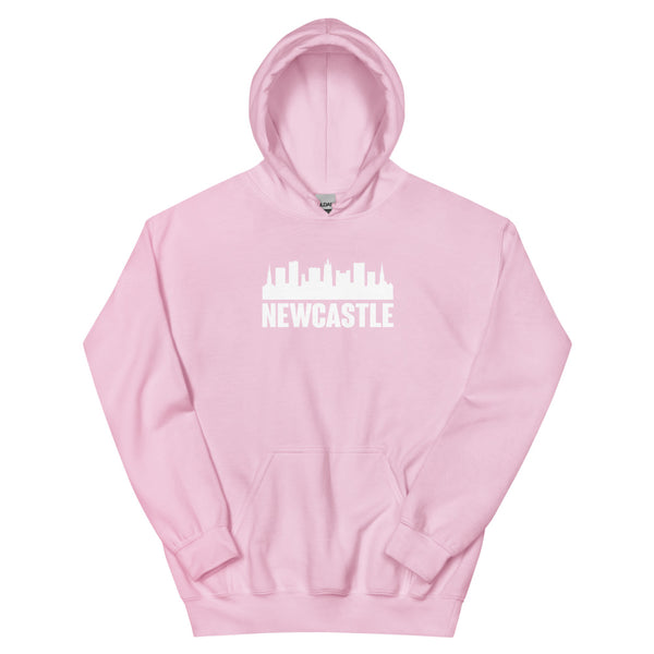 NEWCASTLE HOODIE - WHITE LOGO