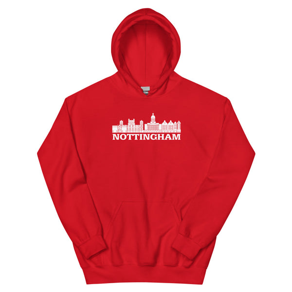 NOTTINGHAM HOODIE - WHITE LOGO