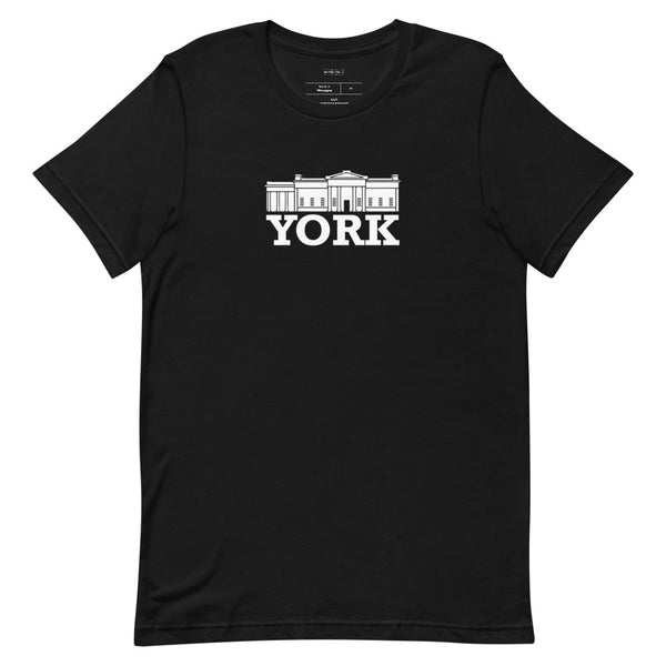 YORK TEE - WHITE LOGO