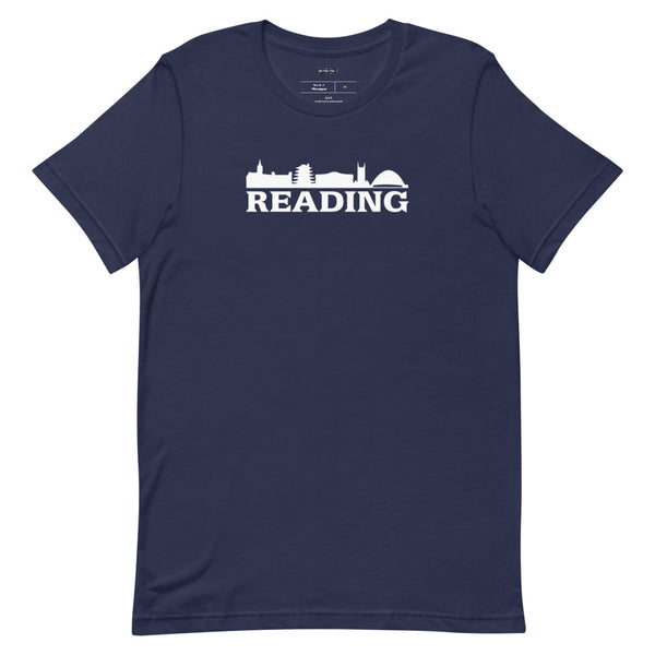 READING TEE - WHITE LOGO