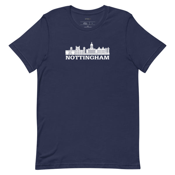 NOTTINGHAM TEE - WHITE LOGO