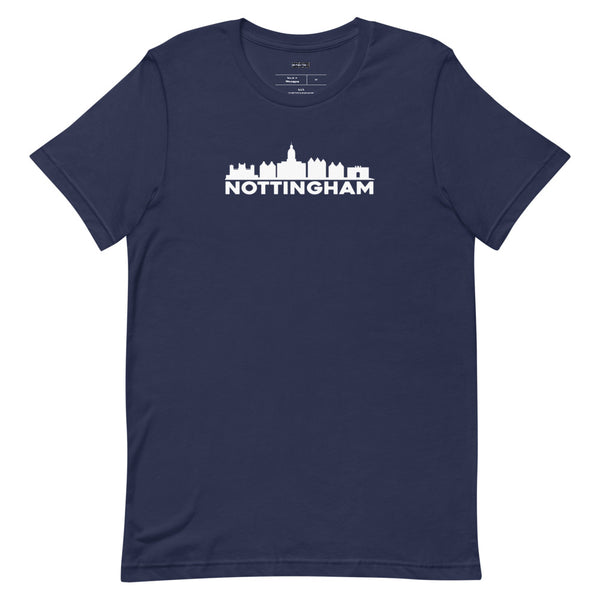 NOTTINGHAM TEE - WHITE LOGO