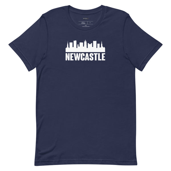 NEWCASTLE TEE - WHITE LOGO