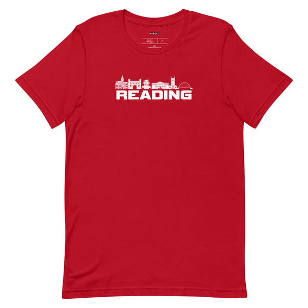 READING TEE - WHITE LOGO